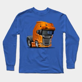 Cartoon truck Long Sleeve T-Shirt